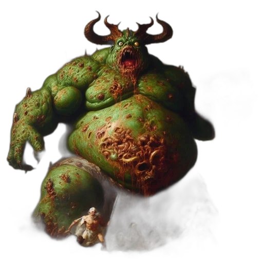creature, food, concept art, fantasy art, photorealistic, 3d render, green, massive transparent PNG cut-out