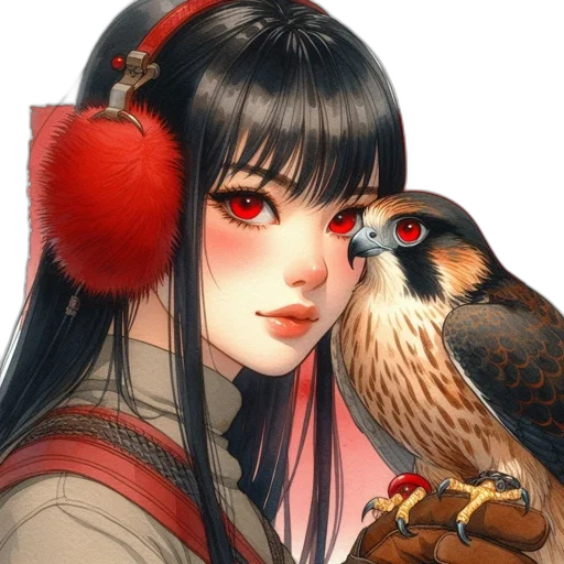 animal, face, mask, fantasy art, photorealistic, concept art, oil painting, snow transparent PNG cut-out