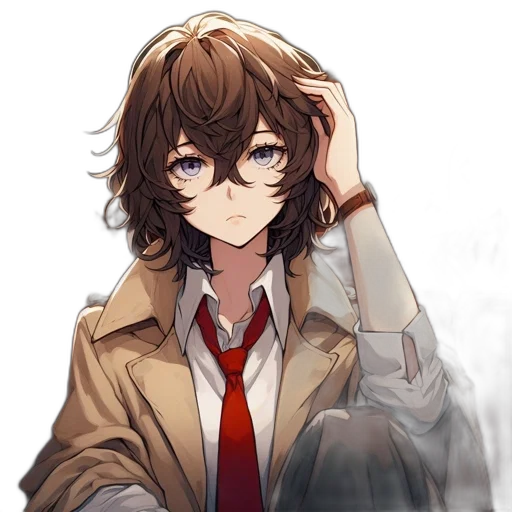 staff, jacket, face, mask, anime, pixel art, cartoon, photorealistic transparent PNG cut-out
