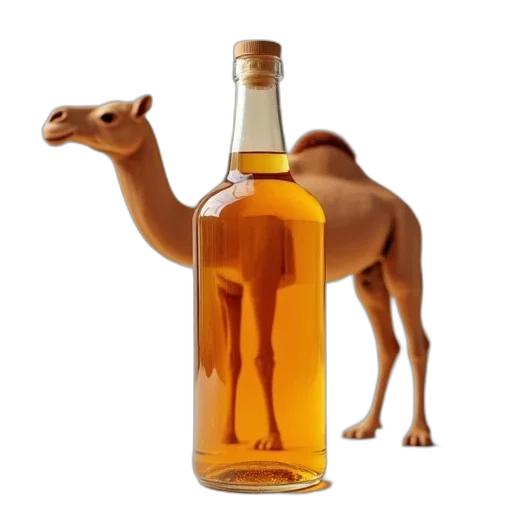 bottle, animal, creature, dragon transparent PNG cut-out
