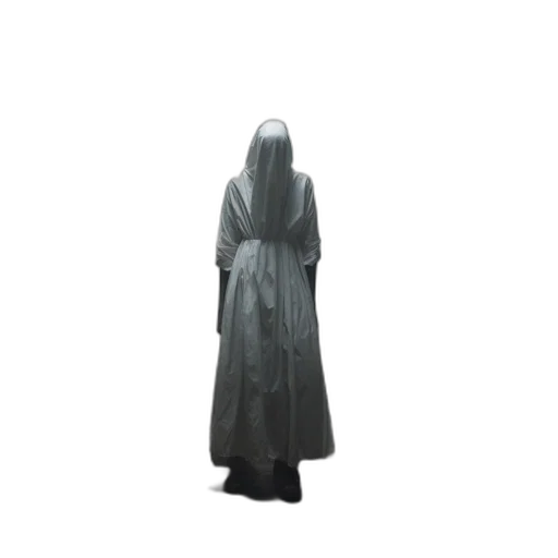 dress, jacket, staff, creature, concept art, 3d render, pixel art, photorealistic transparent PNG cut-out