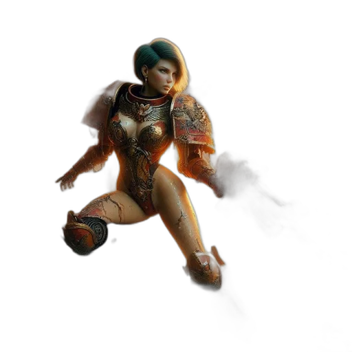 robot, weapon, staff, creature, concept art, 3d render, fantasy art, comic book art transparent PNG cut-out