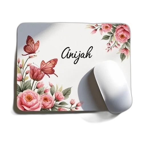 jewelry, flower, photorealistic, 3d render, white, mousepad, floral, design transparent PNG cut-out