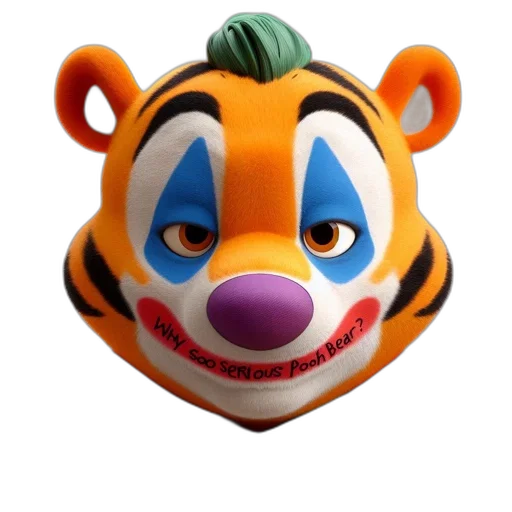 mask, face, animal, creature, 3d render, cartoon, concept art, photorealistic transparent PNG cut-out