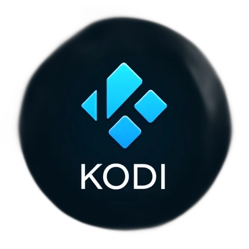 3d render, second, image, close-up, kodi, logo, which, stylized transparent PNG cut-out