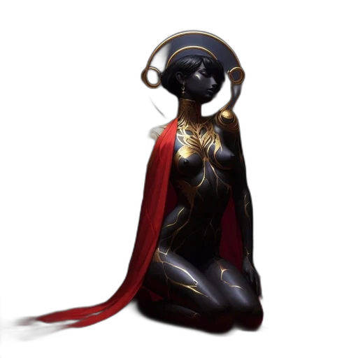 jewelry, mask, crown, staff, concept art, fantasy art, 3d render, pixel art transparent PNG cut-out