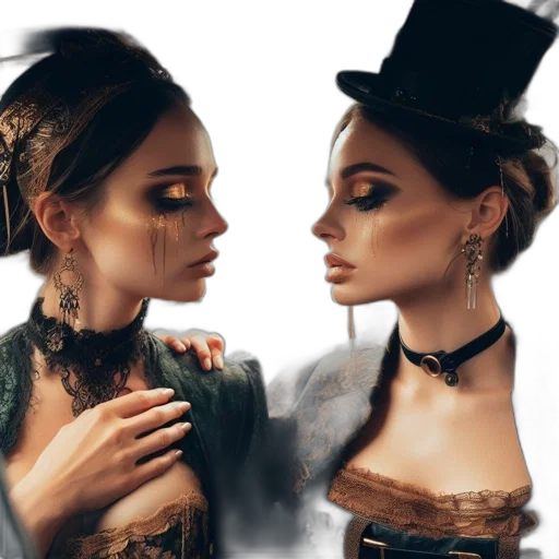 mask, jewelry, face, hat, fantasy art, concept art, photorealistic, oil painting transparent PNG cut-out