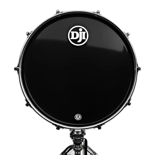 weapon, staff, 3d render, close-up, image, black, drumhead, silver transparent PNG cut-out