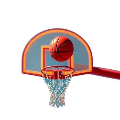 weapon, staff, 3d render, photorealistic, pixel art, red, basketball, motion transparent PNG cut-out