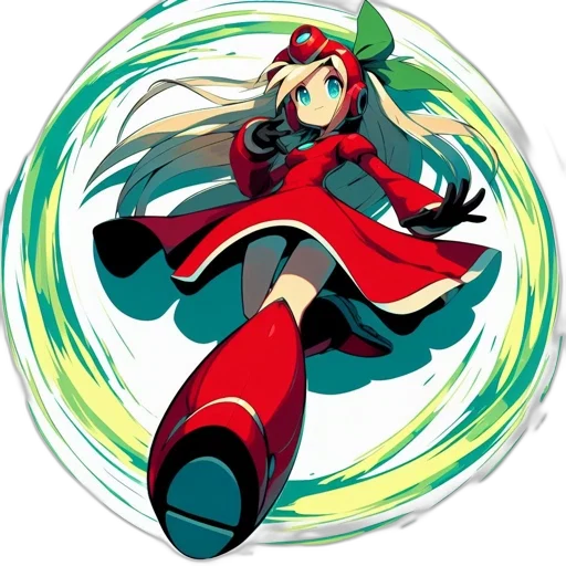 staff, robot, weapon, dress, concept art, pixel art, anime, 3d render transparent PNG cut-out