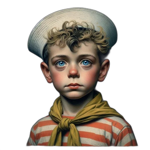 face, hat, staff, creature, photorealistic, concept art, oil painting, fantasy art transparent PNG cut-out