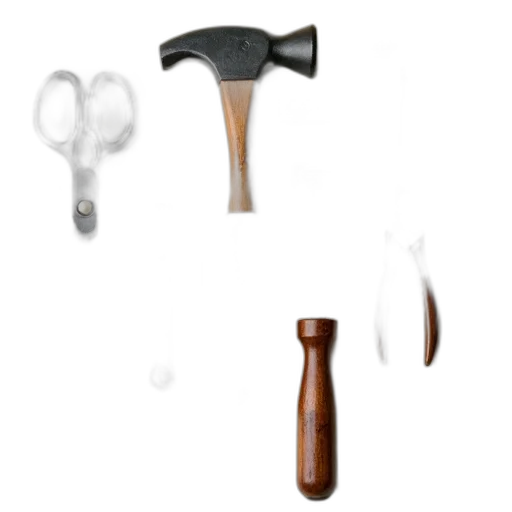 staff, weapon, furniture, jewelry, 3d render, concept art, catalog, page transparent PNG cut-out