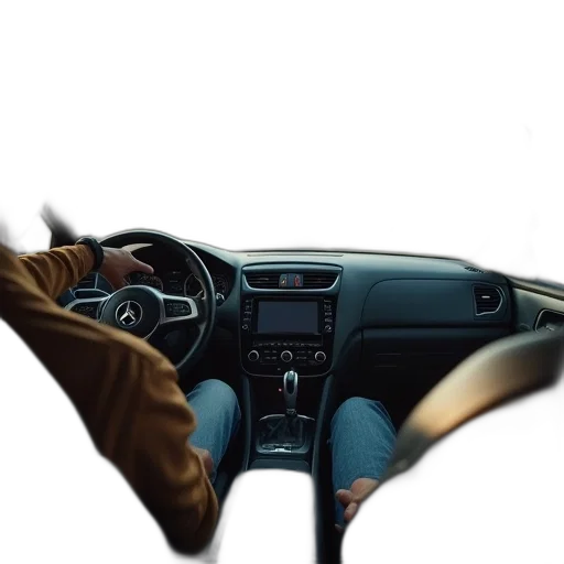car, jacket, staff, weapon transparent PNG cut-out