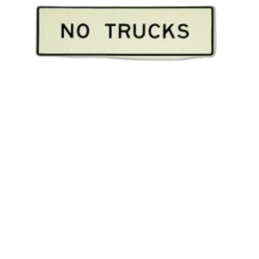 car, earth tones, green, highway, sign, indicating, trucks, eastbound transparent PNG cut-out