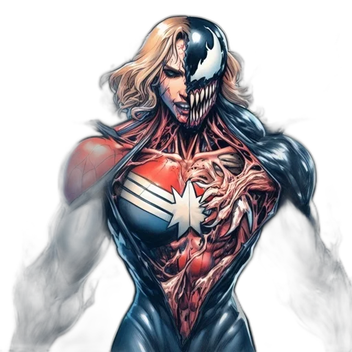 comic book art, concept art, fantasy art, watercolor, two, iconic, comic, characters transparent PNG cut-out