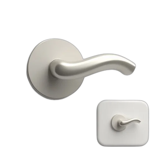 jewelry, furniture, 3d render, rendering, modern, door, handle, sleek transparent PNG cut-out
