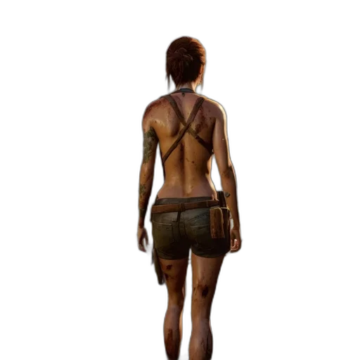 staff, dress, concept art, fantasy art, photorealistic, pixel art, earth tones, female transparent PNG cut-out