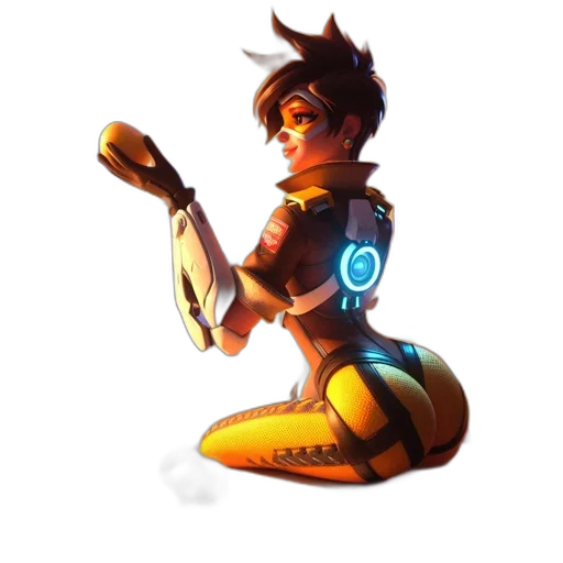 staff, robot, weapon, concept art, 3d render, fantasy art, pixel art, golden transparent PNG cut-out