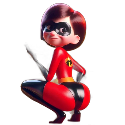 robot, animal, 3d render, concept art, comic book art, cartoon, animated, woman transparent PNG cut-out