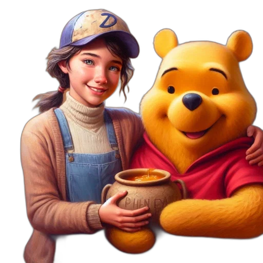 photorealistic, concept art, oil painting, 3d render, young, girl, smiles, while transparent PNG cut-out