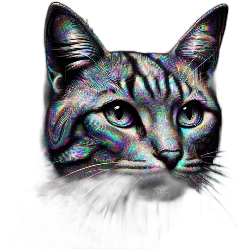 animal, face, mask, creature, photorealistic, 3d render, pixel art, fantasy art transparent PNG cut-out