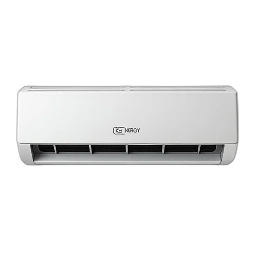 white, modern, air, conditioning, unit, brand, name, ice transparent PNG cut-out