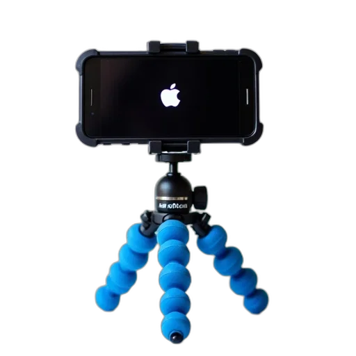 staff, weapon, robot, 3d render, smartphone, black, case, mounted transparent PNG cut-out