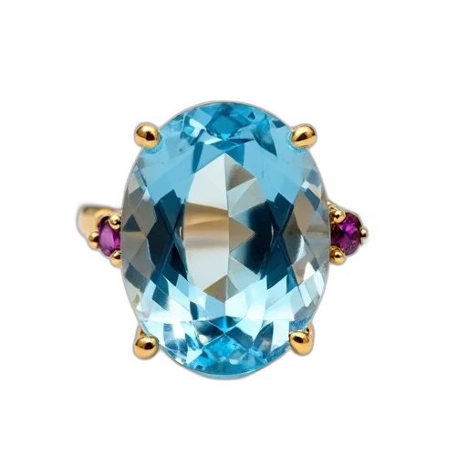 jewelry, crown, 3d render, blue, close-up, topaz, gemstone, purple transparent PNG cut-out