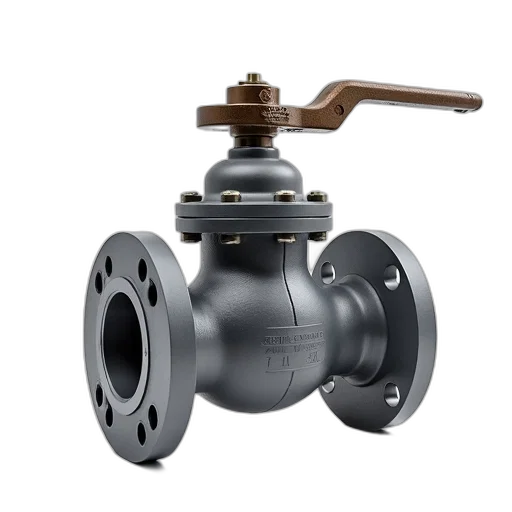 trunnio, ball, valve, flange, connection, isolating transparent PNG cut-out