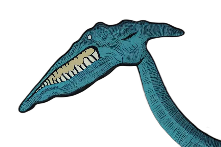 dragon, creature, staff, animal transparent PNG cut-out