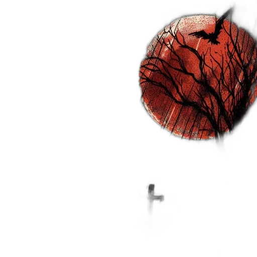 tree, umbrella, hair, robot, concept art, 3d render, pixel art, photorealistic transparent PNG cut-out