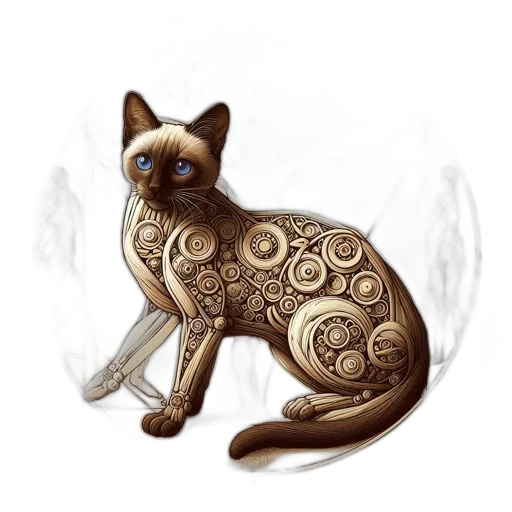 staff, jewelry, animal, fantasy art, concept art, watercolor, pixel art, golden transparent PNG cut-out