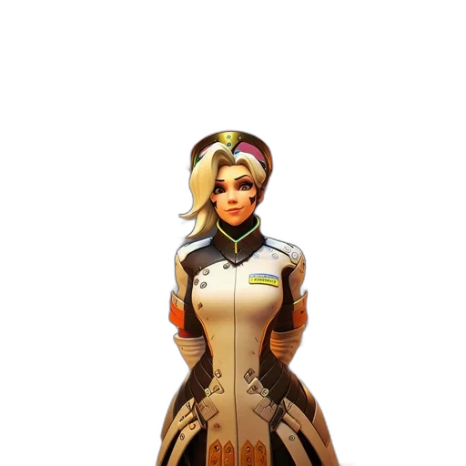staff, dress, robot, weapon, concept art, 3d render, pixel art, fantasy art transparent PNG cut-out