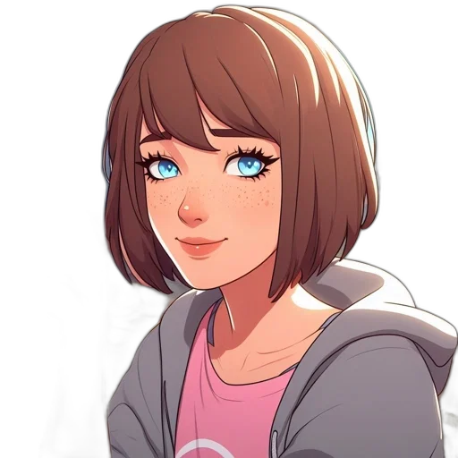 face, jacket, staff, robot, pixel art, anime, cartoon, concept art transparent PNG cut-out