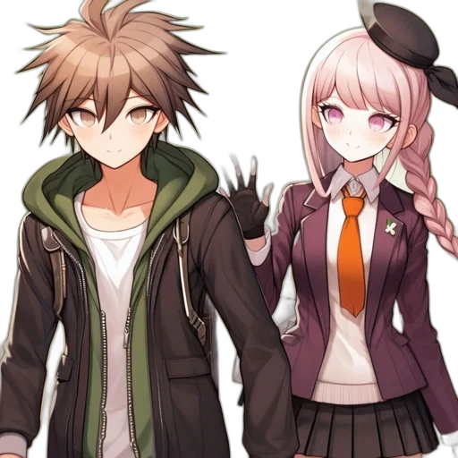 jacket, staff, anime, concept art, pixel art, cartoon, city street, forest transparent PNG cut-out