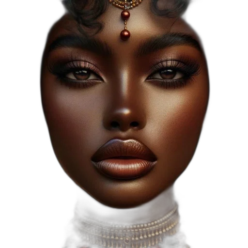 jewelry, crown, face, mask, photorealistic, 3d render, fantasy art, concept art transparent PNG cut-out