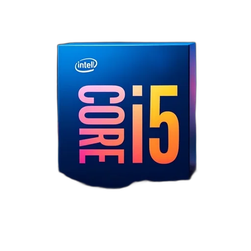 3d render, intel, core, 6500m transparent PNG cut-out