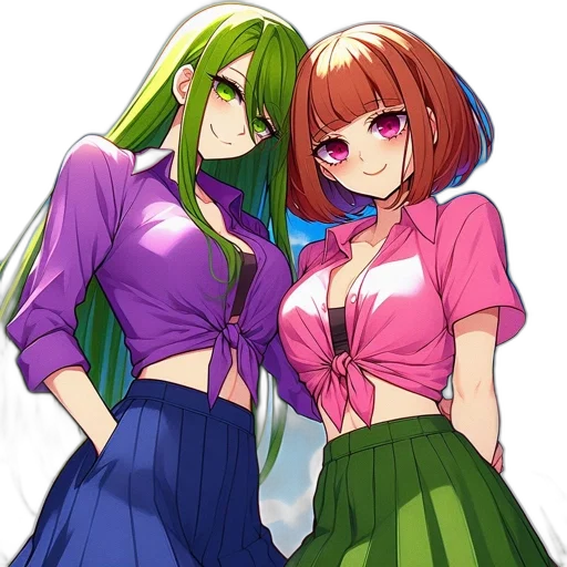 jacket, dress, staff, hat, anime, pixel art, vaporwave, concept art transparent PNG cut-out