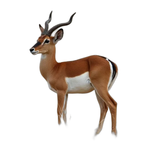 animal, creature, crown, staff, 3d render, concept art, photorealistic, fantasy art transparent PNG cut-out