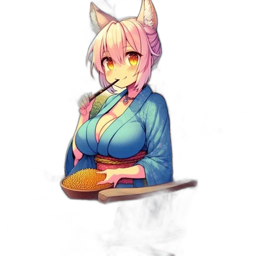 staff, dragon, food, dress, pixel art, anime, fantasy art, concept art transparent PNG cut-out