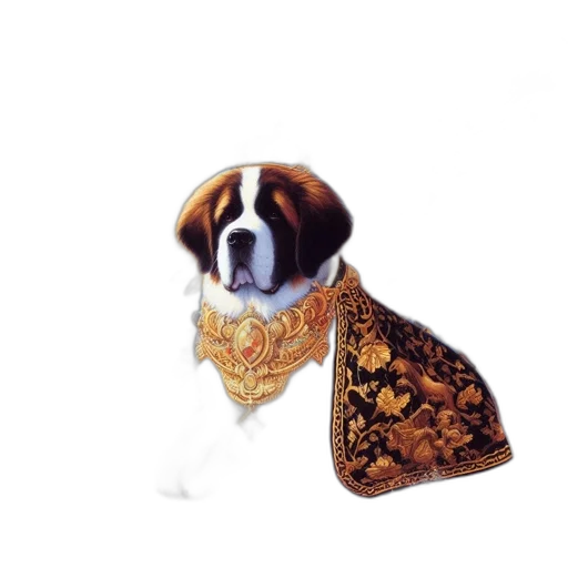 crown, animal, jewelry, staff, photorealistic, oil painting, watercolor, concept art transparent PNG cut-out