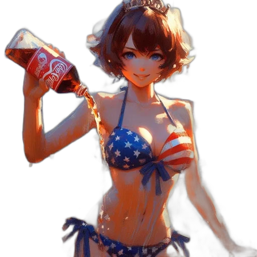 dress, bottle, weapon, concept art, anime, pixel art, fantasy art, red transparent PNG cut-out