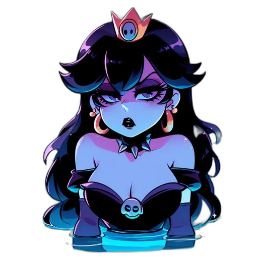 crown, jewelry, staff, mask, concept art, pixel art, vaporwave, anime transparent PNG cut-out