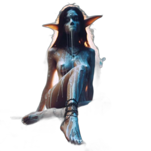 staff, creature, mask, jewelry, concept art, fantasy art, pixel art, 3d render transparent PNG cut-out