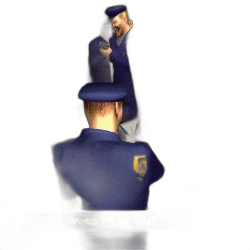 staff, hat, crown, robot, concept art, 3d render, pixel art, photorealistic transparent PNG cut-out