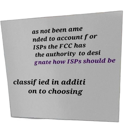 document, discussing, fcc, authority, designate, how, isps, should transparent PNG cut-out