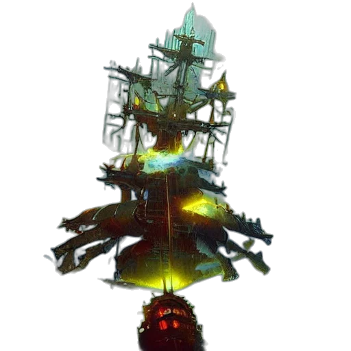 tree, robot, crown, weapon transparent PNG cut-out