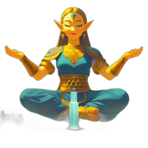 sword, staff, concept art, pixel art, fantasy art, 3d render, golden, majestic transparent PNG cut-out