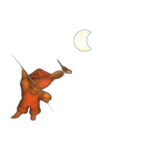dragon, creature, animal, umbrella, concept art, 3d render, pixel art, outer space transparent PNG cut-out