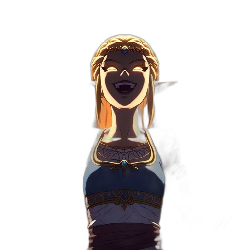 mask, staff, face, crown, concept art, fantasy art, pixel art, 3d render transparent PNG cut-out